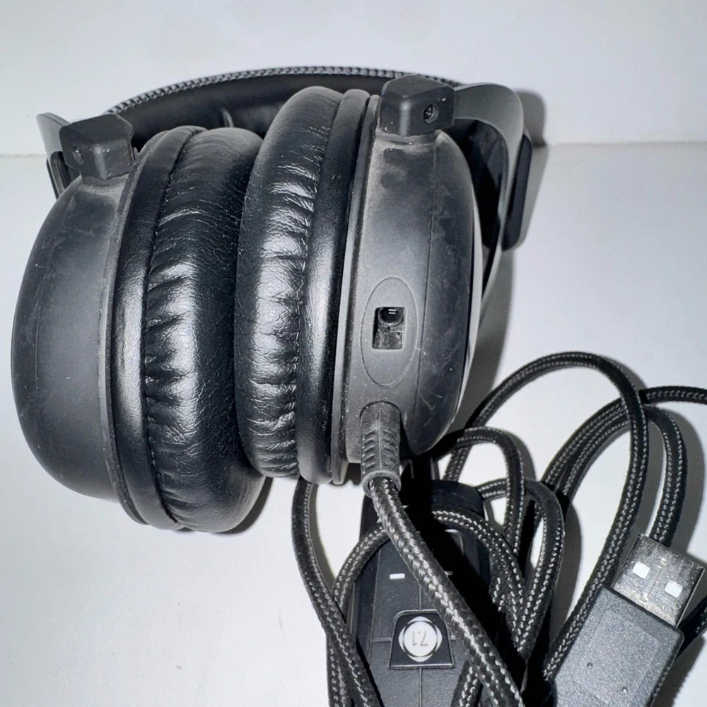 HyperX Cloud II Wired Gaming Headset USB 7.1 Surround Black/Gunmetal PC PS5 PS4